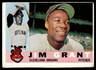 1960 Topps Jim Grant Cleveland Indians #14 - Image 1 of 2