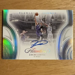 2024/25 Panini Flawless Zach LaVine Finishes Auto 23/25 Kings - Bild 1 von 2