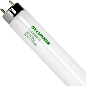 Sylvania OCTRON ECOLOGIC FO32/850/ECO/22143 Fluorescent Lamp, 32 W, Bi-Pin... - Picture 1 of 1