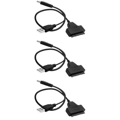 3 stücke Adapterkabel Laptop Festplatte Datenkabel USB an EASY DRIVE - Bild 1 von 4