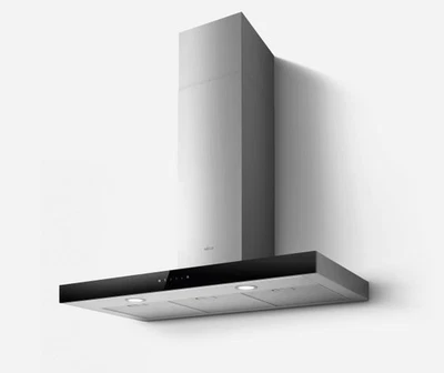 ELICA JOY BLIX/A/90 CAPPA A PARETE 90 CM ASPIRANTE ACCIAO INOX + VETRO NERO