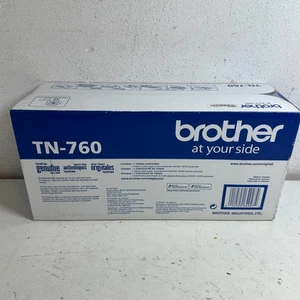 Cartucho de tóner impresora láser de alto rendimiento negro Brother genuino TN-760 sellado - Imagen 1 de 6