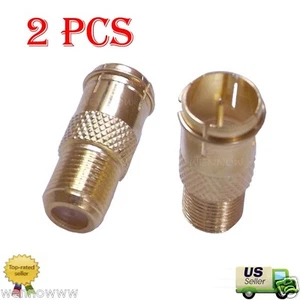 2 unidades adaptador push on de conexión rápida tipo F - Imagen 1 de 1