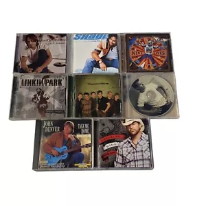 8 Music CDs KEITH URBAN SHAGGY AEROSMITH LINKIN PARK EMERSION DRIVE MELLE - Imagen 1 de 24