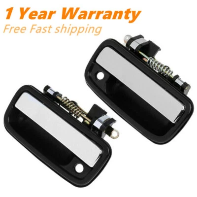 Par de manijas de puerta exterior delanteras para Toyota Tacoma 1995-04 69220 69210 35020 Foto 1 de 4