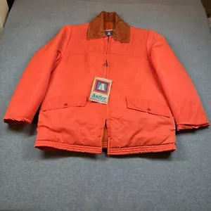 Giacca sportiva vintage Antler uomo L Dacron 88 caccia trapuntata piccole macchie nuova con etichetta - Foto 1 di 12
