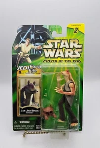 Star Wars Power Of The Jedi Jar Jar Binks Tatooine 3,75" Actionfigur 2000 POTJ - Bild 1 von 4