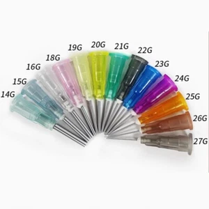 50Pcs 1.5" Industrial Blunt Tip Dispensing Needle w/ Luer Lock for Glue Oil Ink - Picture 1 of 29