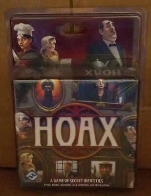 HOAX Game A Game Of Secret Identities May The Best Liar Win NEW Sealed - Image 1 of 4