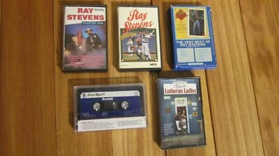RAY STEVENS LOT 3 CASSETTES VINTAGE PLASTIC CASE ++  #T28 - Image 1 of 4