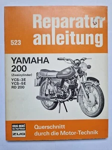 Repair Manual 523 Yamaha RD200 YCS-3E YCS-5E With 2-Cylinder From 1971 Bucheli - Picture 1 of 3