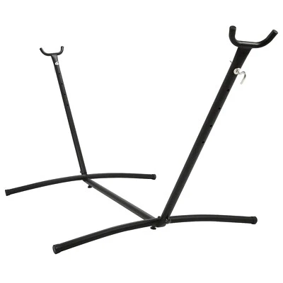 Marco de soporte para hamaca de alta resistencia 450 lb de capacidad con estuche de transporte al aire libre 2 personas Foto 1 de 4