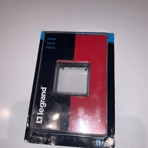 Legrand Adorne Cherry 1-Gang Wall Plate #362910 AWP1G2CH4 - Picture 1 of 4