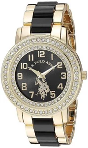 U.S. Polo Assn. Women's USC40229 Analog Display Analog Quartz Gold Watch - Picture 1 of 3