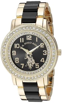 U.S. Polo Assn. Women's USC40229 Analog Display Analog Quartz Gold Watch - Image 1 of 3