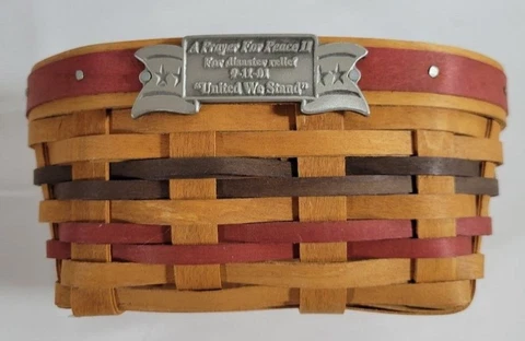 Henn Workshops 9-11 Commemorative Basket A Prayer for Peace II “United We Stand” Cover