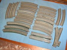 JOB LOT TRIANG 'OO' STANDARD TRAIN TRACK - 26 PIECES WITH LH POINT  1950s  L716