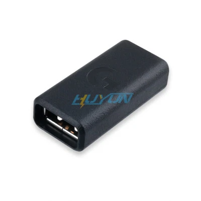 For Logitech USB Female to TYPE-C Female  Coupler Extension Adapter Connector - Image 1 of 4