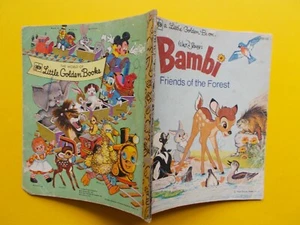 A Little Golden Book - Bambi - Friends of the Forest - LGB Book ED132 - SC 1978 - Bild 1 von 4