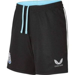 Castore Newcastle United Home Junior Football Shorts Kids Moisture Wicking Short - Picture 1 of 3