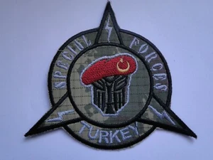 Aufnäher der Turkey Special Forces in tarnfarben ca 10x 10 cm - Picture 1 of 1