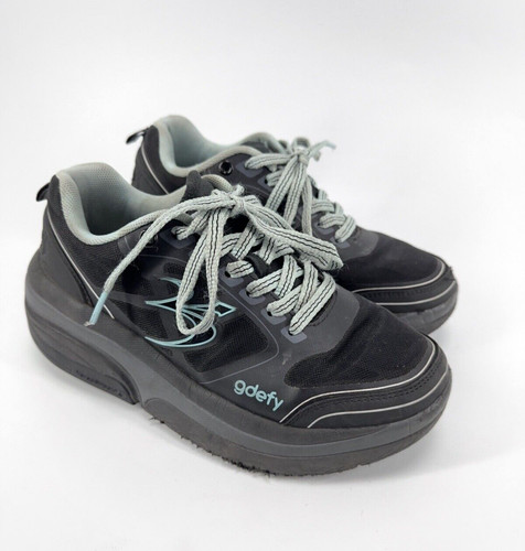 Scarpe antidolorifiche atletiche Gdefy Gravity Defyer Mighty Walk nere da donna taglia 6 5