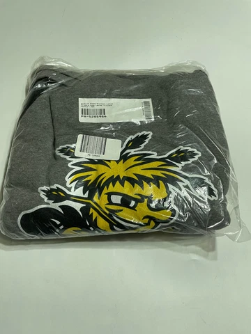 Wichita State Shockers Two Tone Gray Hoodie Sweatshirt Fanatics NWT Sz M Cover