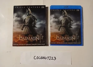 Daimajin Triple Feature (Blu-ray Disc, 2012, 2-Disc Set) W/Slipcover New Sealed - Bild 1 von 2