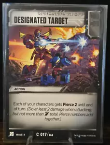 Transformers - TCG - Wave 4 - C 17/64 - Designated Target - Card - Picture 1 of 2