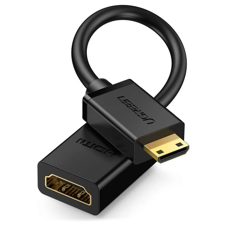 Adapterkabel HDMI (Buchse) - mini HDMI (Stecker) 4K 60Hz 10 Gbps 22 cm Ugreen - Bild 1 von 4