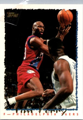 #97 Tim Perry Philadelphia 76ers 1994-95 Topps - Image 1 of 2
