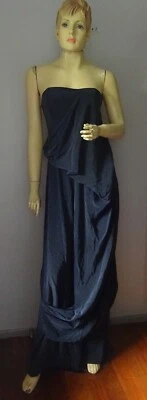 Impresionante Maxi Vestido IMMERMANN 100% Seda - Talla 3 (Au 12 - 14) Foto 1 de 3