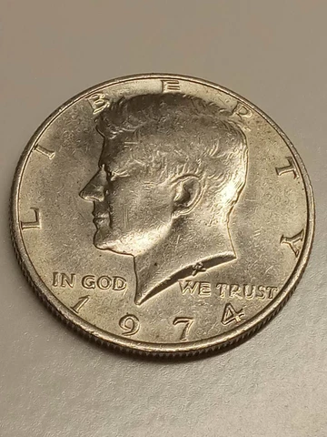 1974 Kennedy Half Dollar dd Cover