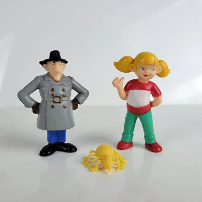 Inspecteur Gadget avec Sophie Sa Nièce et Takla l'Araignée Bandai Macau 1983 - Photo 1/4