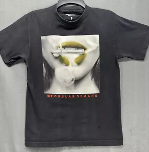 Popular Demand Bite The Bullet Y2K T Shirt Men’s Small Black - Picture 1 of 7