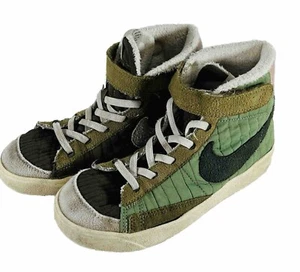 Nike Blazer Mid 77' PS Oil Green Kinder hohe Turnschuhe DO5217-331 Größe Jugend 13C - Bild 1 von 8