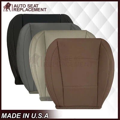 2015 2016 para Subaru Outback Legacy Syn. Funda de asiento de cuero tostado negro gris marrón Foto 1 de 4