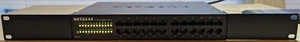 NETGEAR GS324 24 Port Gigabit Ethernet Unmanaged Rackmount Metal Black Switch - Picture 1 of 8