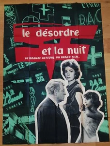 DESORDRE ET LA NUIT Jeans Kabin Original Kino Poster 160x120 cm '57 - Bild 1 von 1