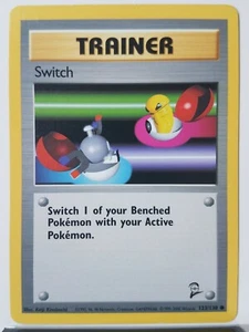 Switch 123/130 - LP - Base Set 2 Pokemon Card - $2 Combined Shipping - Picture 1 of 2