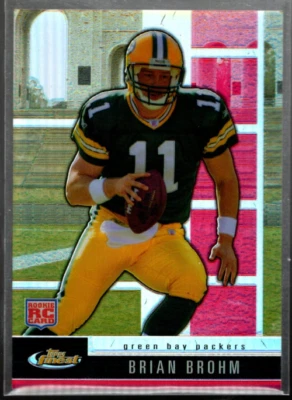B1206- 2008 Finest #104 Brian Brohm RC /699 - NM-MT (ROOKIE CARD) - Image 1 of 2