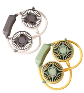 Tragbarer Nackenventilator Wiederaufladbar USB Sport Frischluft - Bild 1 von 6