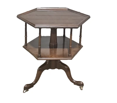 Mesa de libro giratoria Kittinger CW-161 caoba colonial Williamsburg Foto 1 de 4