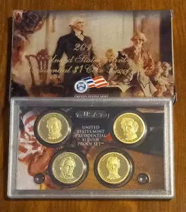 2010 US Mint Presidential 1 $ Coin Proof Set in OGP - Bild 1 von 5