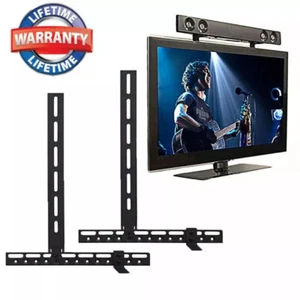 New Soundbar Bracket Sound Bar Holder Stand TV Mount for Samsung Sony LG 22lb US - Picture 1 of 12