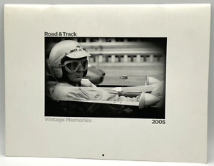 2005 Road & Track Calendar Vintage Memories Racing Ferrari Lotus Monte Carlo