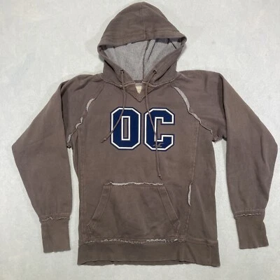 Sudadera con Capucha Hollister Orange County California Para Mujer Marrón Mediano Foto 1 de 4