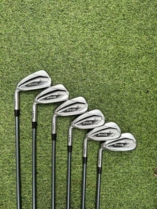 Ping G425 Irons 5-pw / Black Dot / 1 Inch Shorter / Alta Sr Flex Graphite Shafts - Picture 1 of 7