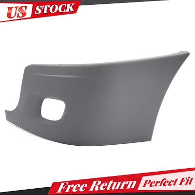 Front Bumper End Cover W/Fog Hole Left Side For Freightliner Cascadia 08-17 Gray Foto 1 de 4