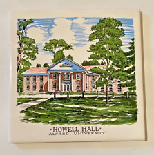 Howell Hall Alfred University NY Decorative Souvenir Ceramic Tile